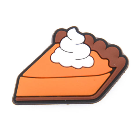 Pumpkin Pie Shoe Charm