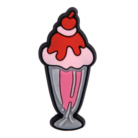 Cherry Sundae Shoe Charm