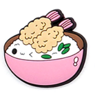 Tempura Bowl Shoe Charm