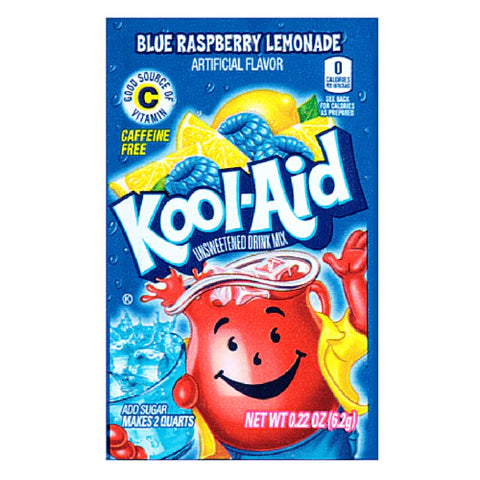 Kool-Aid Blue Raspberry Lemonade Drink Mix Packet