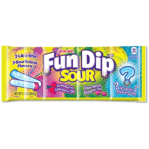 Fun Dip Sour 3 Flavour Pack