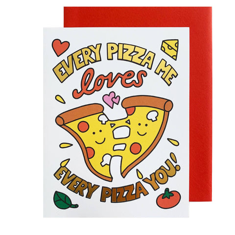 Pizza Love Card