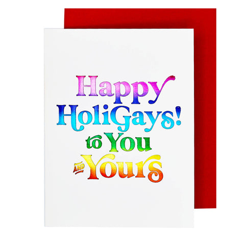 Happy Holigays Card