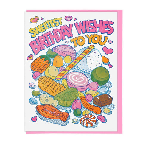 Sweetest Birthday Wishes Candy Card