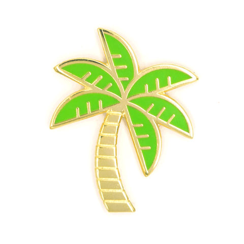 Palm Tree Enamel Pin