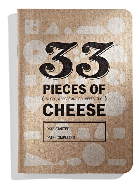 33 Pieces Of Cheese Tasting Notebook