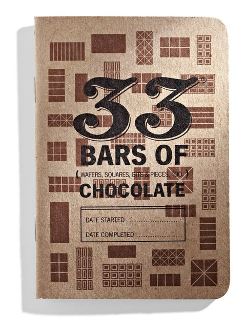 33 Pieces Of Chocolate Tasting Notebook