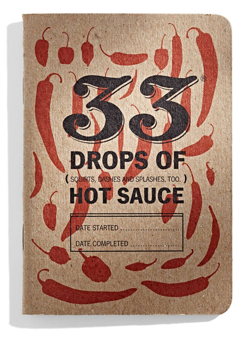 33 Drops Of Hot Sauce Notebook