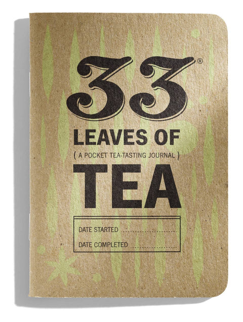 33 Leaves Of Tea Tasting Notebook