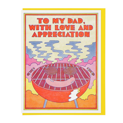 To My Dad With Love And Appreciation Card