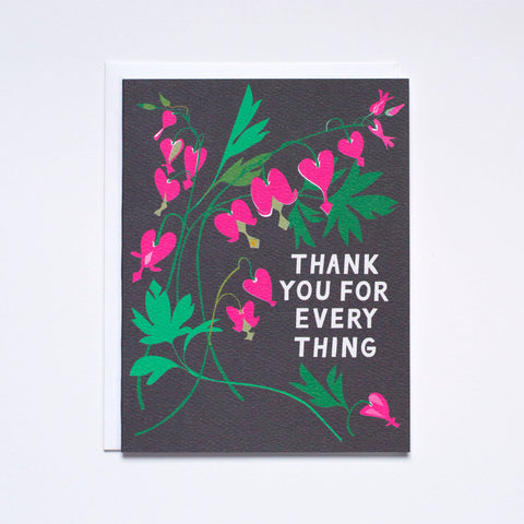 Thank You For Everything Card