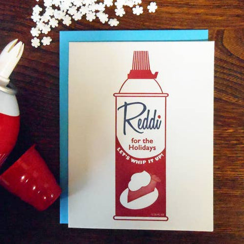 Reddi For The Holidays Card