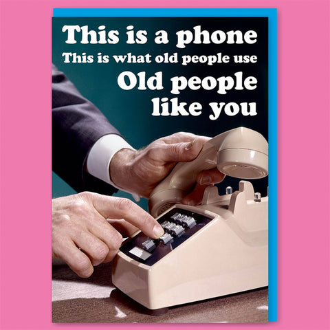 This Is A Phone Card