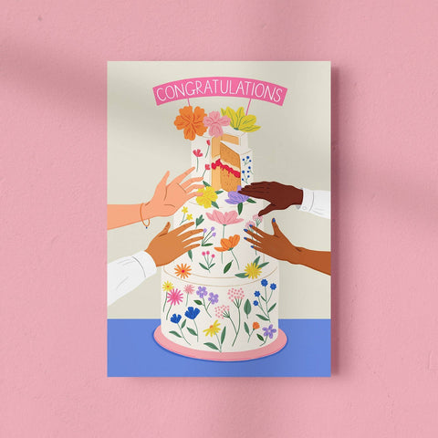 Wedding Cake Card