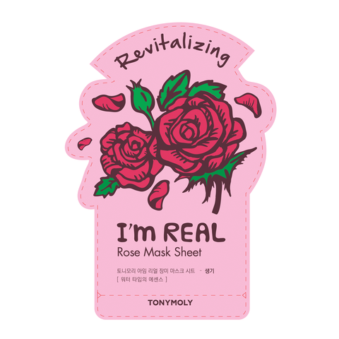 Masque Feuille Rose