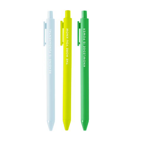 Schoolin' Jotter Pen 3-pack