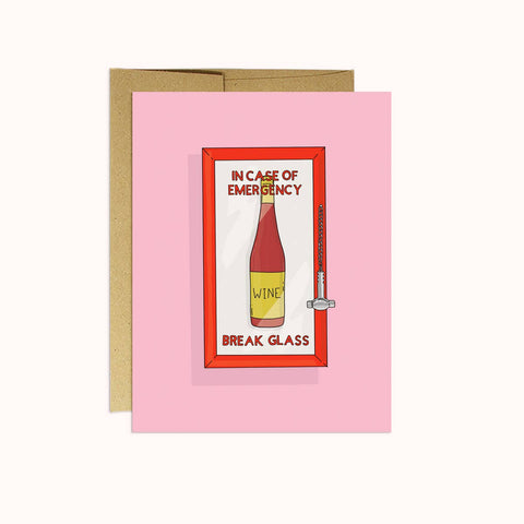 Emergency Wine Card