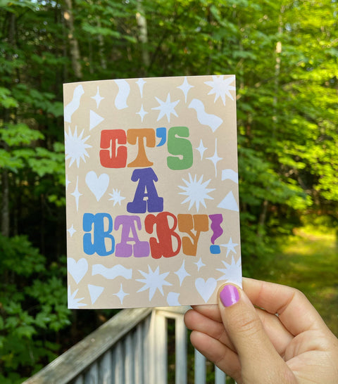 It's A Baby Card