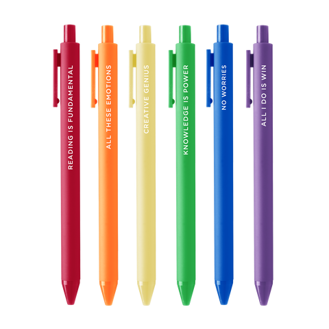 Knowledge is Power Jotter Pen 6-pack