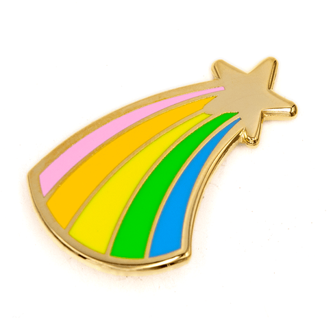 Shooting Star Enamel Pin