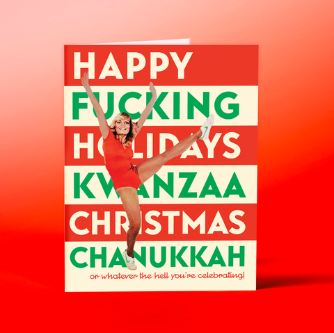 Happy Holidays/Kwanzaa/Christmas/Chanukkah Card