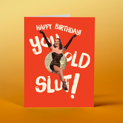 Old Slut Card