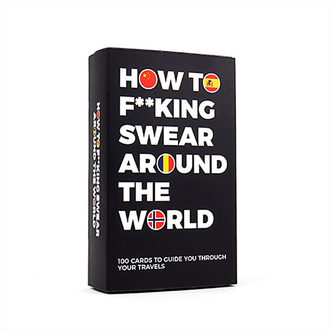 How to F*cking Swear Around the World Cards